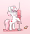 Size: 1200x1400 | Tagged: safe, artist:joycall6, nurse redheart, g4, clipboard, female, giant syringe, simple background, solo, syringe