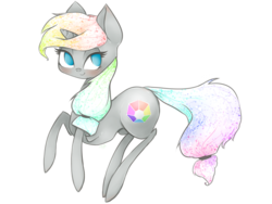 Size: 900x675 | Tagged: safe, artist:grandifloru, oc, oc only, oc:prism, pony, unicorn, solo