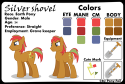 Size: 991x665 | Tagged: safe, oc, oc only, oc:silver shovel, earth pony, pony, male, pony-fail, solo