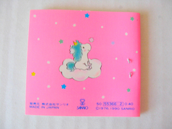 Size: 1280x960 | Tagged: safe, pony, unicorn, barely pony related, cloud, on a cloud, sanrio, sitting, sitting on a cloud, solo