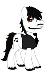 Size: 282x432 | Tagged: safe, artist:thecattie44, pony, german garmendia, holasoygerman, ponified, solo, youtube