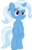 Size: 944x1486 | Tagged: safe, artist:zacatron94, trixie, pony, unicorn, g4, belly, bipedal, clone, confused, female, lula, simple background, solo, transparent background, vector