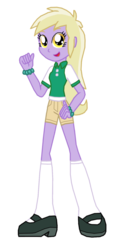 Size: 747x1568 | Tagged: safe, artist:ferrokiva, dinky hooves, equestria girls, g4, equestria girls-ified, female, solo