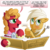 Size: 1000x1000 | Tagged: safe, big macintosh, goldie delicious, earth pony, pony, g4, accent, female, male, mare, photo album, role reversal, squick, stallion, voice actor joke, y'all