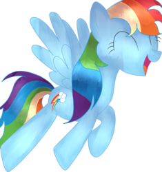 Size: 1024x1091 | Tagged: safe, artist:little-charlott, rainbow dash, g4, female, happy, simple background, smiling, solo, transparent background, vector