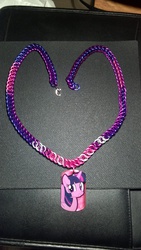 Size: 1836x3264 | Tagged: safe, artist:thegiantsnoll, twilight sparkle, g4, chainmail, necklace, photo