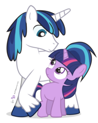 Size: 665x840 | Tagged: safe, artist:dm29, shining armor, twilight sparkle, g4, cute, duo, female, filly, filly twilight sparkle, julian yeo is trying to murder us, shining adorable, simple background, transparent background, twiabetes, younger