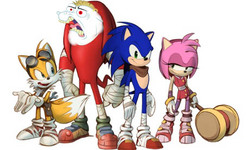 Size: 460x276 | Tagged: safe, artist:midnightsprint, bulk biceps, g4, amy rose, crossover, knuckles the echidna, male, meme, miles "tails" prower, sonic boom, sonic the hedgehog, sonic the hedgehog (series)