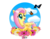 Size: 3300x2550 | Tagged: safe, artist:clouddg, fluttershy, butterfly, pegasus, pony, g4, female, flower, high res, solo