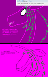 Size: 500x800 | Tagged: safe, artist:sharpteethstudios, pony, german, medical license, medical pony, solo