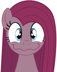 Size: 2043x2550 | Tagged: safe, artist:j5a4, pinkie pie, g4, cute, cuteamena, female, high res, nervicited, pinkamena diane pie, simple background, solo, transparent background, vector, wavy mouth