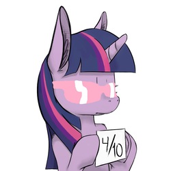 Size: 700x700 | Tagged: safe, artist:php2, edit, twilight sparkle, g4, 10/10, bret hart, ear fluff, female, simple background, solo, sunglasses, white background, wwe
