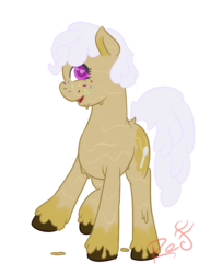 Size: 1000x1300 | Tagged: safe, artist:red note, oc, oc only, oc:sundae scoop, earth pony, food pony, ice cream pony, original species, pony, chocolate chips, ice cream, simple background, solo, sprinkles, transparent background, whipped cream