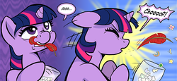 Size: 788x364 | Tagged: safe, artist:muffinshire, twilight sparkle, comic:twilight's first day, g4, adorkable, cute, dork, feather, female, filly, helpless, muffinshire is trying to murder us, pre sneeze, ready to sneeze, sneezing, solo, tickling