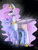 Size: 1200x1600 | Tagged: safe, artist:saoiirse, princess celestia, princess luna, g4, crying, s1 luna, sad