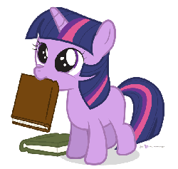 Size: 600x569 | Tagged: safe, artist:dm29, twilight sparkle, dog, dog pony, original species, pony, unicorn, g4, adorkable, animated, behaving like a dog, bibliovore, blinking, book, bookhorse, cute, daaaaaaaaaaaw, diabetes, dork, event horizon of cuteness, female, filly, filly twilight sparkle, foal, gif, happy, hnnng, i watch it for the tail, julian yeo is trying to murder us, looking up, mouth hold, nom, resistance is futile, simple background, smiling, solo, spoilers in the comments, tail wag, that pony sure does love books, too cute, transparent background, twiabetes, twilight dog, twily, unicorn twilight, weapons-grade cute, white background, younger