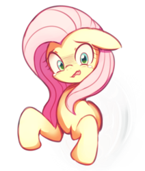 Size: 727x859 | Tagged: safe, artist:maren, fluttershy, g4, blushing, crying, female, floppy ears, open mouth, solo