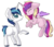 Size: 1000x869 | Tagged: safe, artist:rue-willings, princess cadance, shining armor, g4, blank flank, eyes closed, female, floppy ears, flying, happy, horn, horns are touching, husbandhorse, male, mare, missing accessory, raised hoof, simple background, smiling, stallion, transparent background, underhoof, unshorn fetlocks, vector, wifehorse