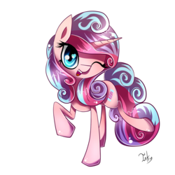 Size: 900x900 | Tagged: safe, artist:inky-pinkie, oc, oc only, oc:whimsy, solo