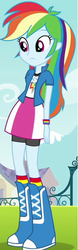 Size: 202x650 | Tagged: safe, screencap, rainbow dash, equestria girls, g4, female, solo