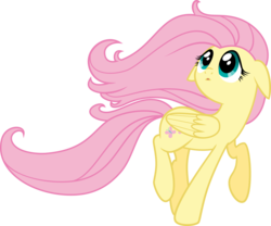 Size: 1891x1571 | Tagged: safe, artist:nianara, fluttershy, g4, female, simple background, solo, transparent background, vector
