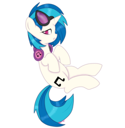 Size: 1600x1638 | Tagged: safe, artist:ashourii, dj pon-3, vinyl scratch, g4, female, solo