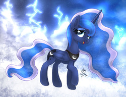 Size: 1500x1150 | Tagged: safe, artist:joakaha, princess luna, g4, female, solo