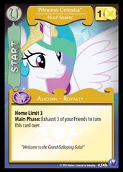 Size: 240x336 | Tagged: safe, enterplay, princess celestia, canterlot nights, g4, my little pony collectible card game, ccg, female, solo