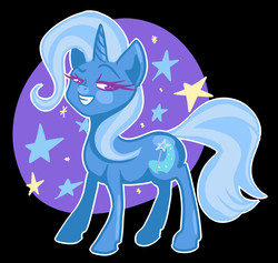 Size: 1063x1006 | Tagged: safe, artist:roro-oh-lala, trixie, pony, unicorn, g4, female, grin, mare, smiling, solo