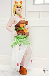 Size: 390x605 | Tagged: safe, artist:flying-fox, applejack, human, g4, cosplay, irl, irl human, photo, solo