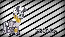 Size: 1920x1080 | Tagged: safe, artist:neonesenpai, zecora, zebra, g4, wallpaper