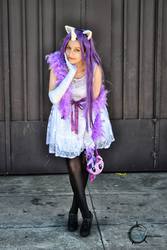 Size: 1366x2048 | Tagged: safe, artist:fukitsuline, rarity, human, g4, cosplay, irl, irl human, photo, solo