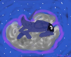 Size: 5000x4000 | Tagged: safe, artist:eillahwolf, princess luna, g4, female, solo