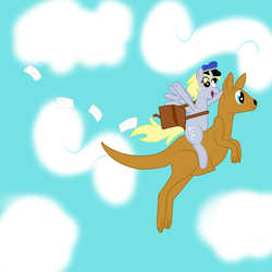 Size: 5000x5000 | Tagged: safe, artist:eillahwolf, derpy hooves, pegasus, pony, g4, absurd resolution, female, mare