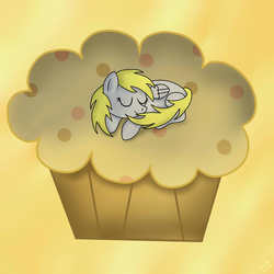 Size: 4000x4000 | Tagged: safe, artist:eillahwolf, derpy hooves, pegasus, pony, g4, female, mare, solo