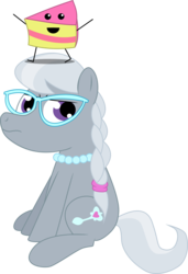 Size: 3043x4450 | Tagged: safe, artist:eillahwolf, silver spoon, g4, female, simple background, solo, transparent background