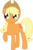 Size: 2947x4457 | Tagged: safe, artist:eillahwolf, applejack, g4, female, raised hoof, simple background, solo, transparent background