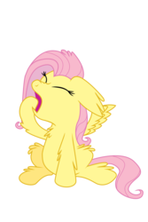 Size: 3464x5196 | Tagged: safe, artist:eillahwolf, fluttershy, g4, female, solo, yawn