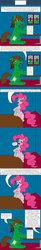 Size: 361x2211 | Tagged: safe, artist:simon-o-sullivan, pinkie pie, oc, oc:dm, g4, comic, dice-and-dining-rooms, tabletop game
