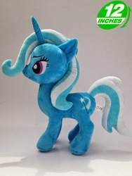 Size: 375x500 | Tagged: safe, artist:onlyfactory, trixie, pony, unicorn, g4, 12 inches, bootleg, female, irl, mare, photo, plushie, solo