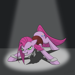 Size: 3543x3543 | Tagged: safe, artist:tsand106, pinkie pie, g4, dr jekyll and mr hyde, dr pinkie and miss pie, female, high res, miss mena, mr hyde, pinkamena diane pie, solo