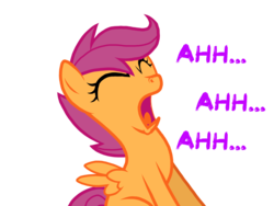 Size: 2048x1536 | Tagged: safe, artist:proponypal, scootaloo, pegasus, pony, g4, female, fetish, filly, nostrils, pre sneeze, simple background, sneezing, sneezing fetish, solo, transparent background