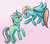 Size: 3000x2641 | Tagged: safe, artist:starshinefox, lyra heartstrings, oc, oc:dawn seeker, pegasus, pony, unicorn, g4, blushing, canon x oc, contest entry, dash of humanity, fanfic, high res, male, shipping, straight