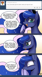 Size: 600x1087 | Tagged: safe, artist:johnjoseco, princess luna, ask gaming princess luna, g4, comic, female, solo, tumblr