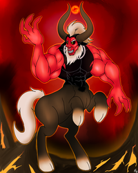 Size: 1000x1250 | Tagged: safe, artist:baronbulge, lord tirek, g4, twilight's kingdom, male, solo