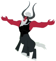Size: 431x464 | Tagged: safe, lord tirek, centaur, taur, g4, twilight's kingdom, lord tirek's outstretched arms, male, meme, simple background, solo, transparent background