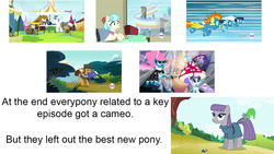 Size: 1360x768 | Tagged: safe, screencap, boneless, boneless 2, breezette, cheese sandwich, coco pommel, cotton (g4), fleetfoot, ghostberry, gummy, maud pie, seabreeze, silver shill, soarin', spitfire, twirly, breezie, g4, female, male, unnamed breezie, unnamed character, wonderbolts