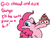 Size: 533x403 | Tagged: safe, artist:nidote-the-nidoran, pinkie pie, g4, cake, female, solo, the peckish pony, tumblr