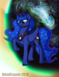 Size: 4691x6071 | Tagged: safe, artist:blindcoyote, princess luna, g4, absurd resolution, female, solo