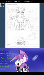 Size: 950x1600 | Tagged: safe, artist:ichibangravity, oc, oc only, ask king sombra pie, fanart, rae mix, tumblr